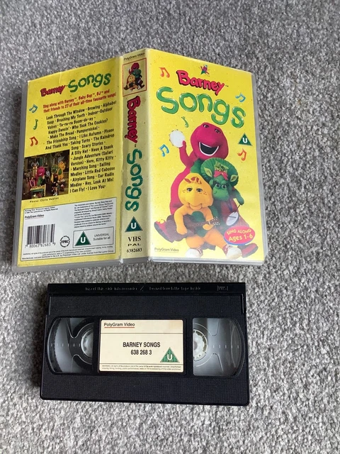 barney-barney-songs-vhs-tape-1995-9-99-picclick-uk