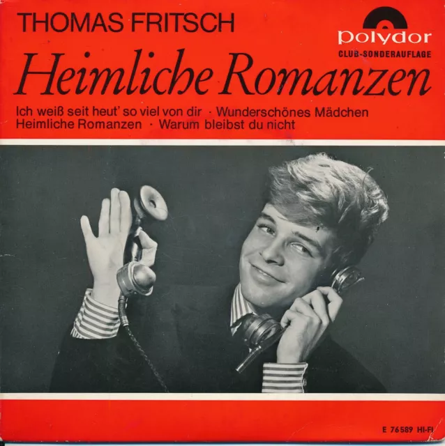 Heimliche Romanzen - Thomas Fritsch - Single 7" Vinyl 254/06