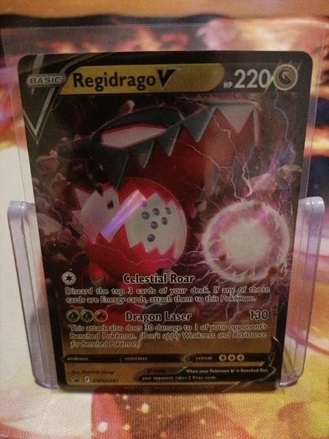 Pokémon TCG Regidrago V SWSH Black Star Promos SWSH281 Holo Promo