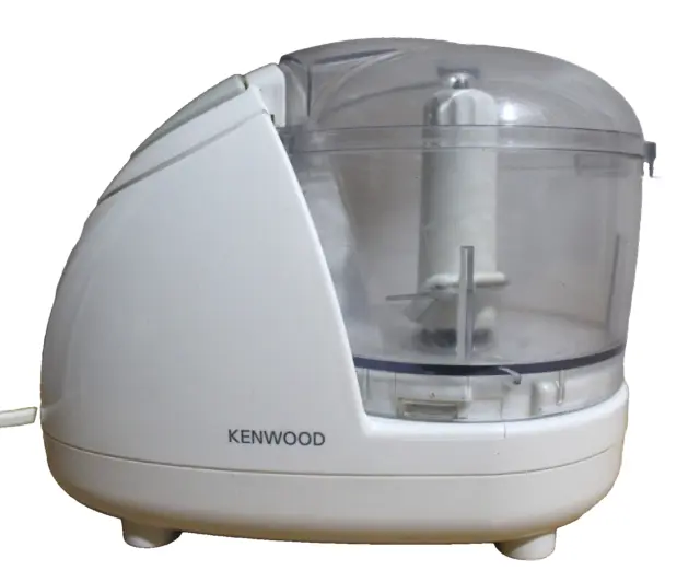 Kenwood Mini elektrischer 2-Gang Lebensmittelhäcksler Mixer Prozessor - CH180,300W weiß..