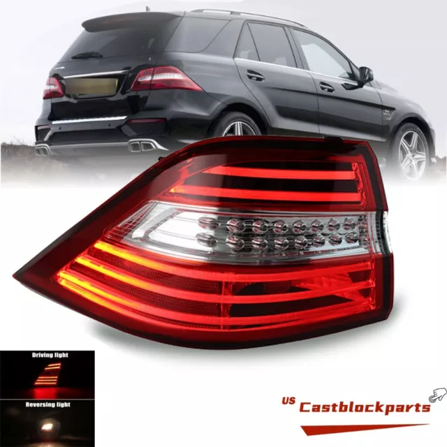 NEW For 12-15 Mercedes Benz W166 ML350 ML550 LED Tail Light Left Outer Side