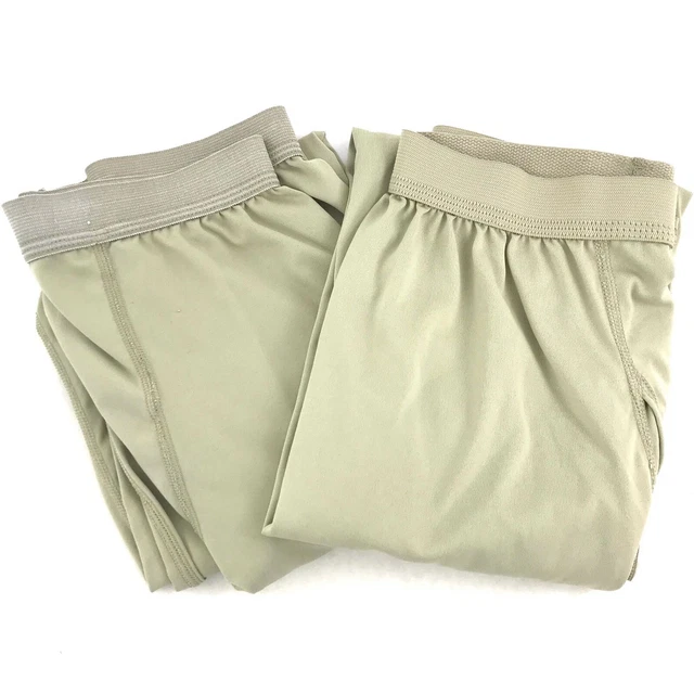 2 Army Thermal Pants Drawers Military ECWCS Level 1 Base Layer, LARGE LONG
