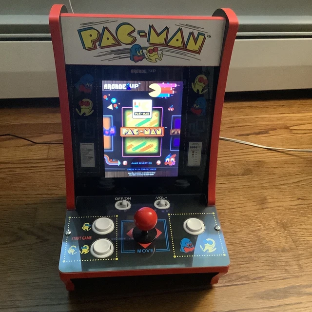 ARCADE1UP PACMAN/GALAGA COUNTERCADE Tabletop Arcade Game Machine 129.