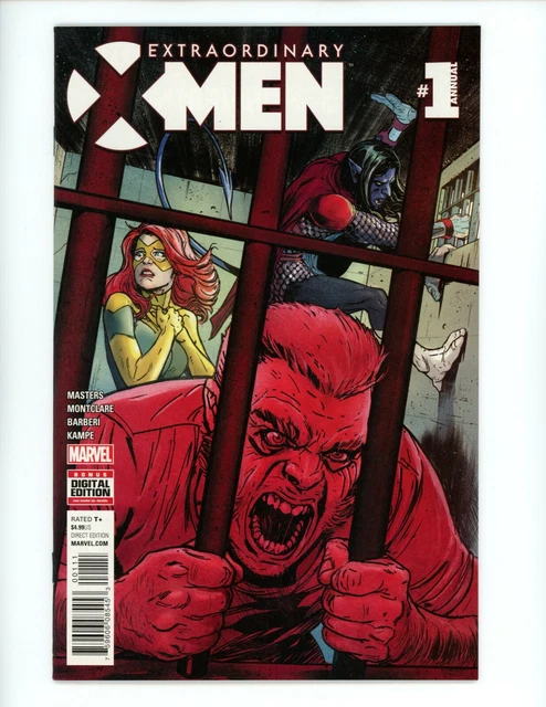 Extraordinary X-Men Annual #1 Comic Book 2016 VF/NM Wolverine Jean Grey Marvel