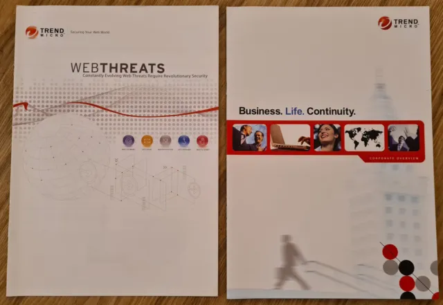 Trend Micro - Web Threats and Company Overview Brochures (2005)