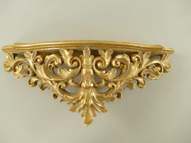 Wandkonsole Barock gold Hängekonsole Wandregal Konsole Antik Stil Ranken