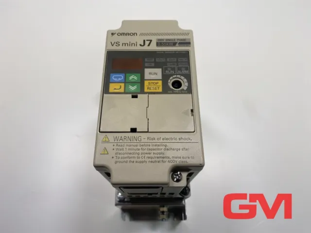 Omron Yaskawa Electric Frequenzmrichter VS mini J7 CIMR-J7AZB0P4 inverter drive 3
