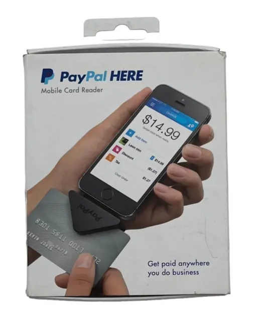 PayPal Mobile Credit Card Reader Swiper For iPhone and Android Aux 3.5mm