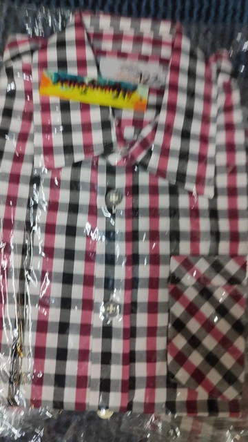 Camicia tradizionale bambini di Alpenfeuer costume tradizionale a quadretti rosso-schwaz, 86-176, ridotto 70%