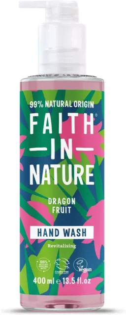 Faith In Nature Hand Wash 400ml - Dragon Fruit