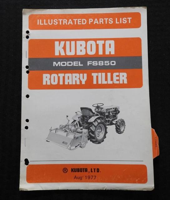 Manuel D’atelier Pour Tracteur Kubota B1700D B2100D B2400HSD – Années 1995-99, Plat Taux