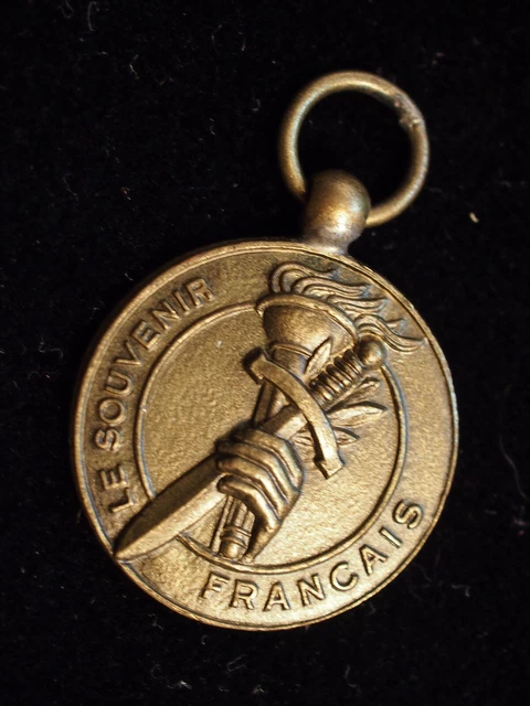 France, Le Souvenir Français, Medal, Very Good Quality, Bronze, 24.6