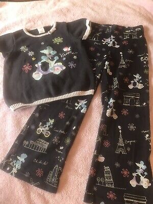 Gymboree European Holiday Pants sweater set 5 outfit pre owned 2 pcs Poodle Dog