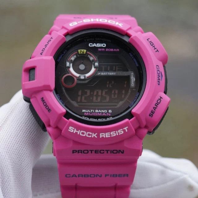 CASIO G SHOCK GW 9300SR 4 MUDMAN Multiband 6 Carbon Strap Limited