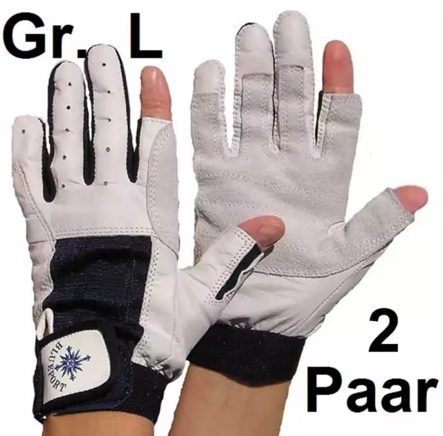 2 Paar Roadie Handschuhe Gr. L / 9 Rigger Gloves Bühnenbau Arbeitshandschuhe