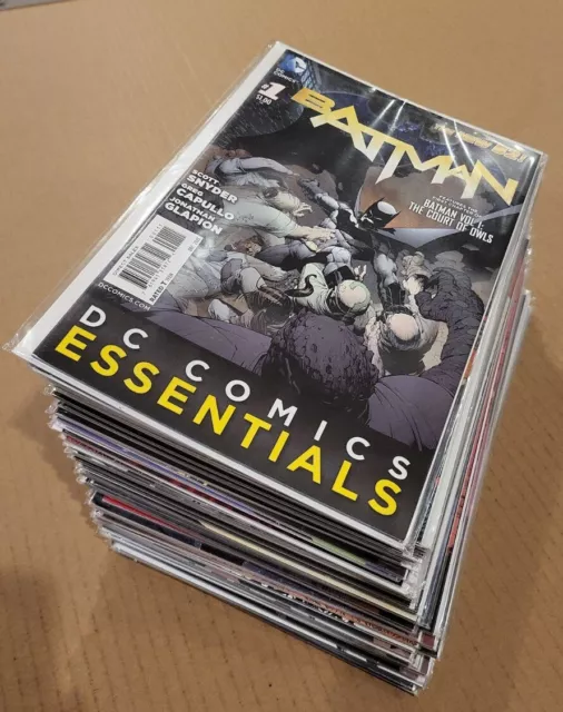 Batman #1-52 Lot of 50 New 52 many variants and 2nd print DC 2011 VF to NM