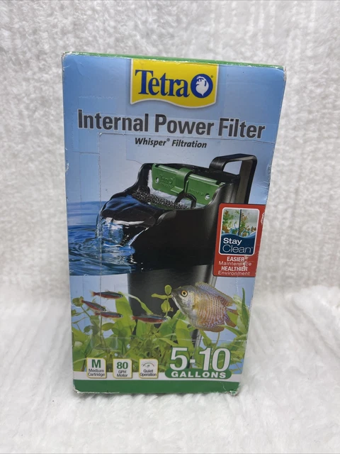 Filtro interno Tetra Whisper 5-10 galones, filtración en tanque caja abierta