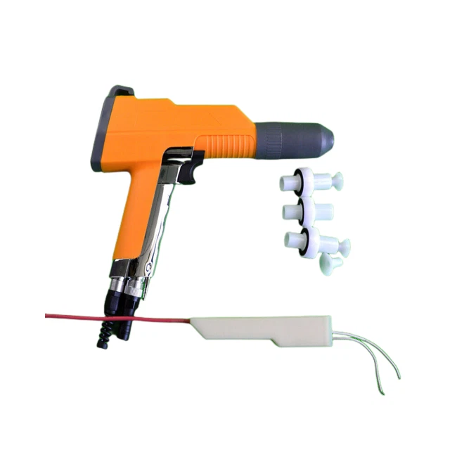 HV cascade new+Universal shell of Manual Electrostatic powder Coating spray gun