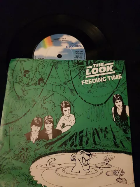 The Look - feeding time  7" Vinyl  record single