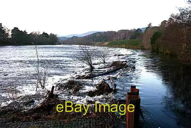 Photo 6x4 Weir on the River Ness Inverness This weir controls the flow of c2008