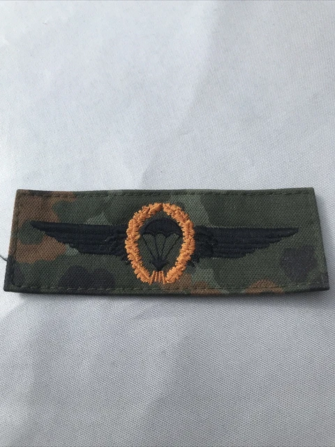 Patch 'Ich Bin Stolz EIN Fallschirmjäger Zu Sein' – 90x70 Mm, Mit Klettrückseite, Für BW-Fans
