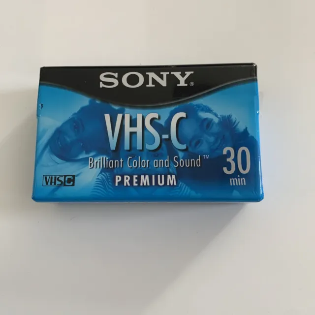 Videocámara Sony VHS-C grado premium cinta de casete de video TC-30VHGL