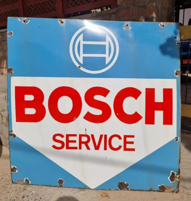 1900er Jahre alte antike Vintage seltene Bosch-Service-Anzeige großes...