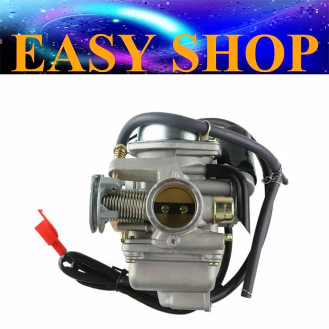 PD24J Carby Carburetor GY6 125cc 150cc ATV Roketa SUNL BAJA Kazuma Taotao Kymco