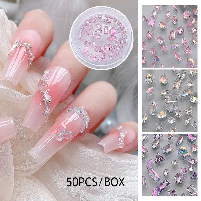 Planche De Strass Adhésifs Peggy Sage Pour Ongles - Référence 149082, Noir Et Blanc, Neuf