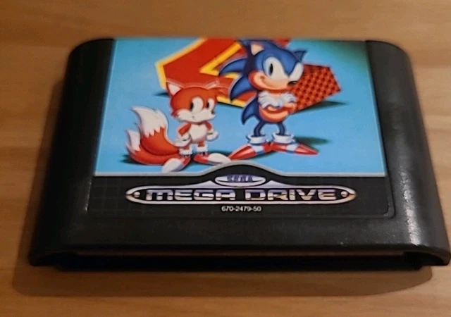 SONIC THE HEDGEHOG 2 Mega Drive Cartridge Only £3.29 - PicClick UK