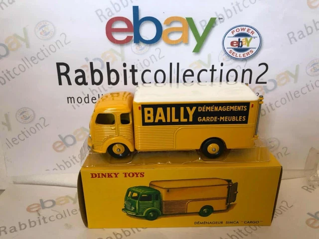 DINKY TOYS 33AN,SIMCA CAMION CARGO DEMENAGEUR