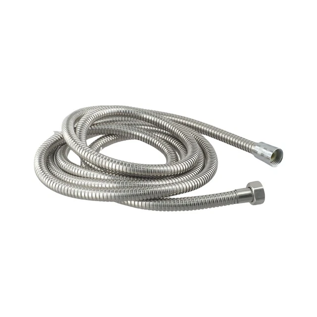 HAEUYA Duschschlauch 60cm | 304 Edelstahl Wellrohr | 3/4 Zoll G1/2 Anschluss | Für Waschbecken & Toilette