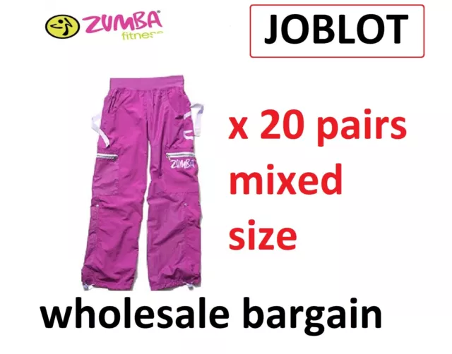 ladies BLACK size XL 14-16-18 Zumba fitness cargo pants trousers dance  workout | eBay