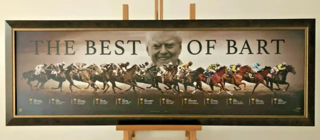 Bart Cummings Limited Edition "The Best Of Bart" Melbourne Cup Sports Print