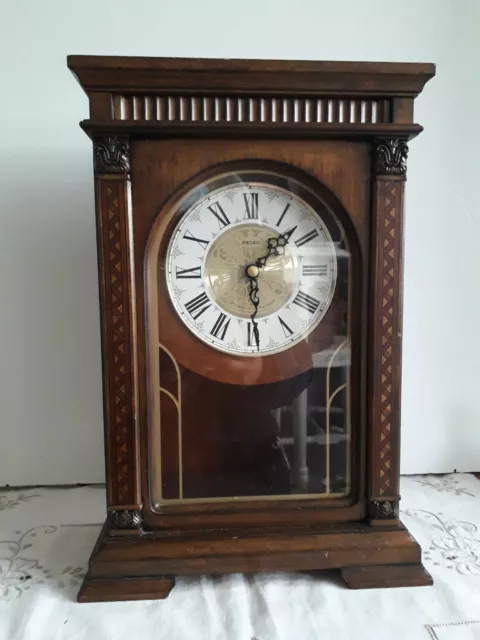 Vintage Seiko Westminster and Whittington Chimes Mantel Clock