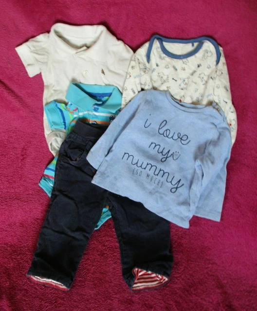 Pacchetto abbigliamento bambini 6-9 mesi x 5 articoli - JoJo mamma bambino - M&S [66]