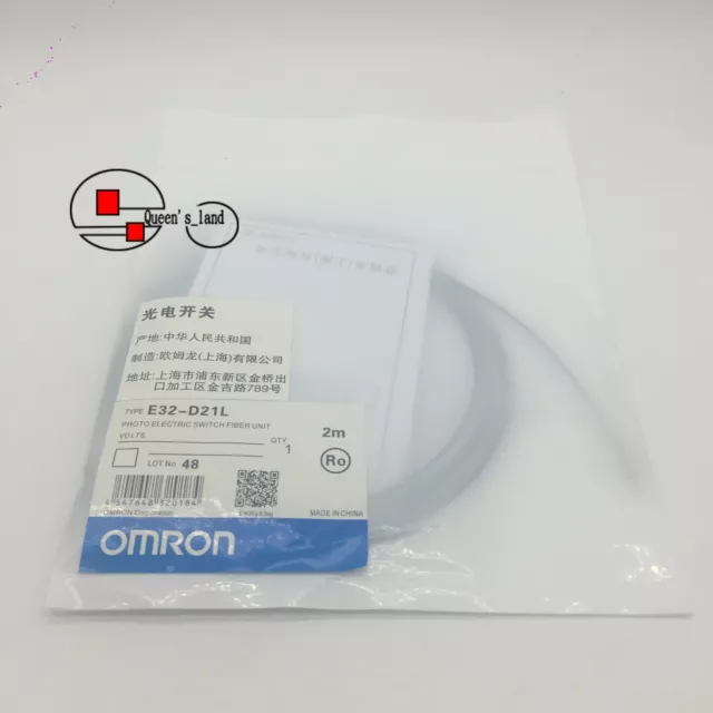 OMRON Photo Electric Switch Fiber Unit E32-D21L E32D21L New in Bag Free Shipping