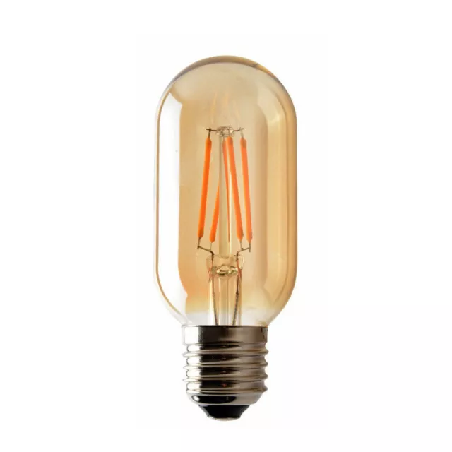 Vintage Filament LED Edison Bulb Dimmable T45 E27 Decorative Industrial Light A+