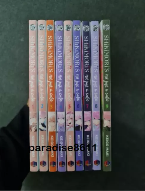 NEW Manga!! Shikimori's Not Just a Cutie By Keigo Maki Vol.1-9 English Version