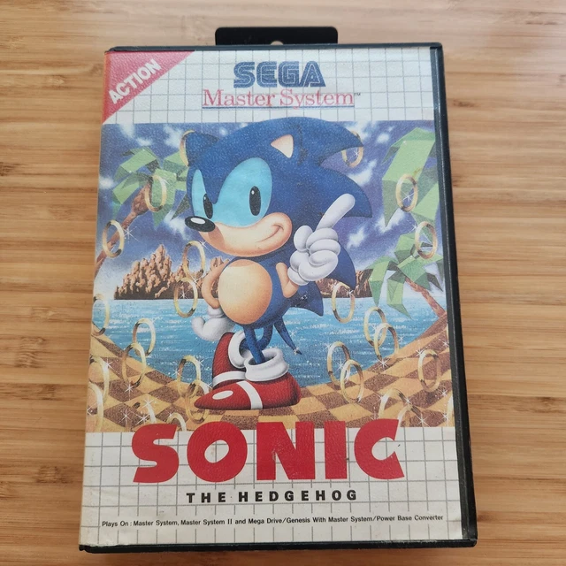 SEGA MASTER SYSTEM Sonic The Hedgehog | Boxed | No Manual £1.75 ...