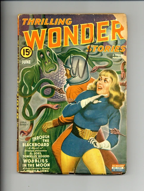 Thrilling Wonder Stories Pulp Jun 1943 Vol. 24 #2 GD/VG 3.0
