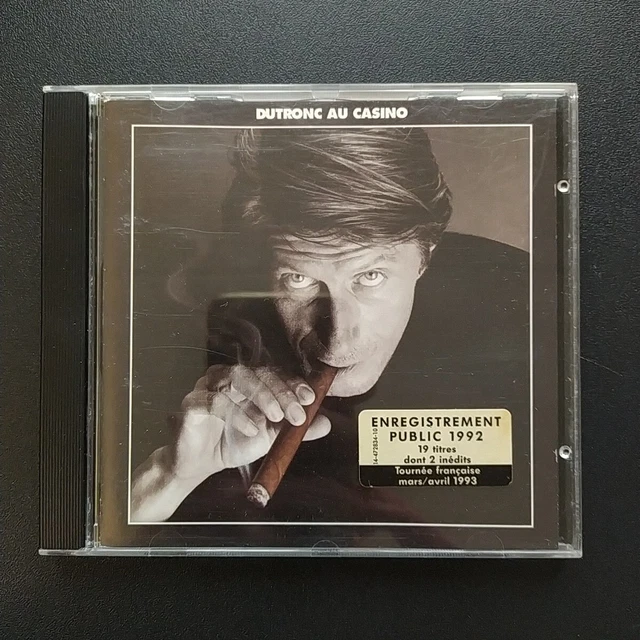 CD JACQUES Dutronc Dutronc Au Casino 19 titres 1992 EUR 3,99