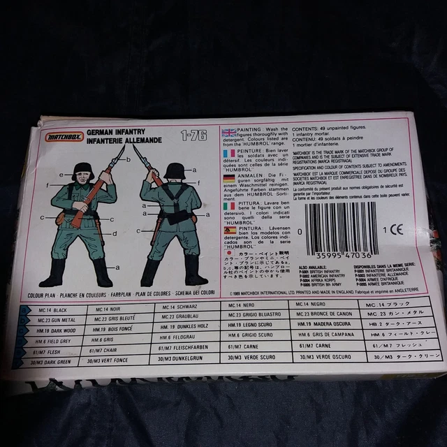 Maquette Résine 1/35 - 6 Soldats Britanniques WW2 Non Peints - Kit à Assembler