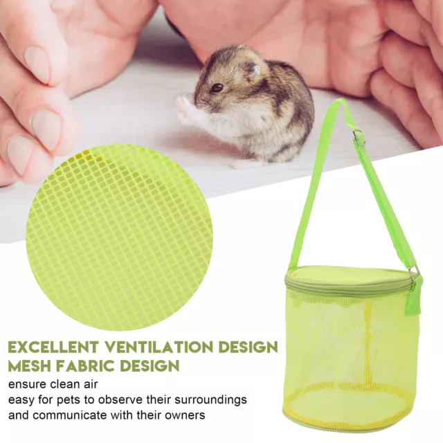 AUNC Sac à Bandoulière Pour Hamster Sac De Transport Ventilé Pour Petits