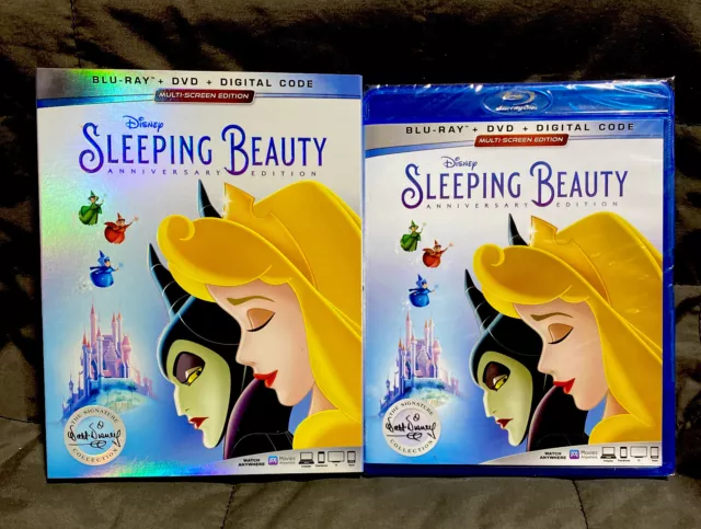 Sleeping Beauty The Walt Disney Signature Collection Blu-ray + DVD + Digital New