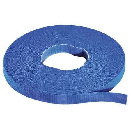 RIP-TIE W-75-1RL-BU 75 ft L Cut-to-Length Hook-&-Loop Cable Tie BL