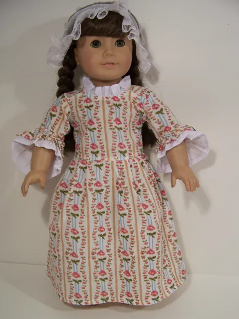 Felicity's Rose Garden Colonial Dress Doll Clothes For 18" American Girl (Debs*)