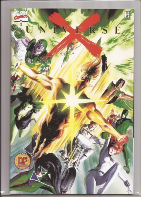 UNIVERSE X #1 -Exclusive Painted Variant - ALEX ROSS - W/DF COA