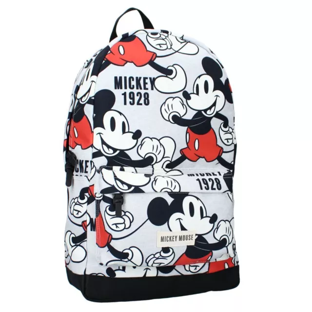 Schul-Rucksack | Micki Maus | Mickey Mouse | 43 x 33 x 15 cm | Kinder Tasche