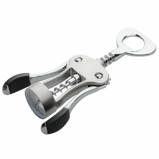 NEW BARTENDER PREMIUM WING CORKSCREW Cork Screw Bottle Opener Bar Winged